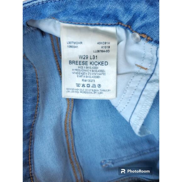 Lee | Breese Kicked Flare Jeans | Size W29 L31 - Picture 5 of 5